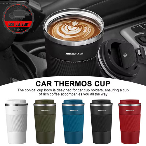 Amg stainless steel thermos - stainless,