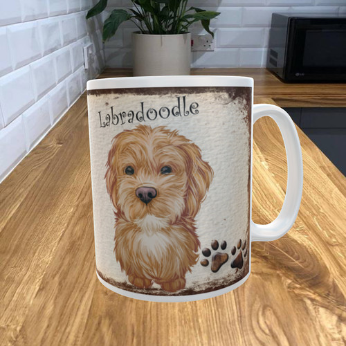 Labradoodle 11oz coffee - 11oz, my