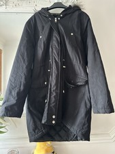 Ladies Black Primark Hooded