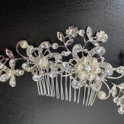 Crystal tiara bridal - crystal,