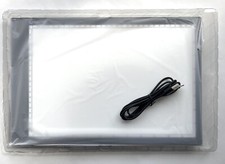 A4 LED Light Box, Adjustable Brightness, Drawing Tracing Pad, Unused but opened
