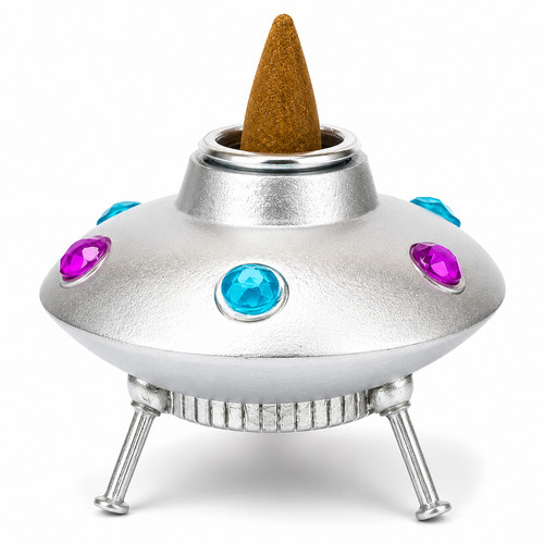 Spaceship backflow incense - spaceship,
