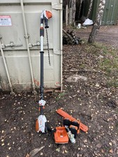 STIHL HLA 86 Cordless Telescopic Long Reach Hedge Trimmer AP 200 S battery’s hla