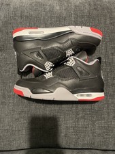 Air Jordan 4 Retro Bred Reimagined Sneakers UK10/US11 Brand New Authentic Boxed