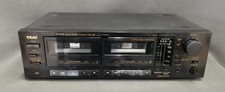 TEAC W-550R Dual Reverse Cassette Deck Dolby B/C Hx Pro Used