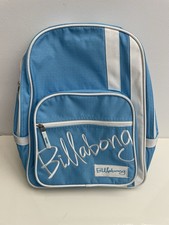 Billabong Blue And White Backpack