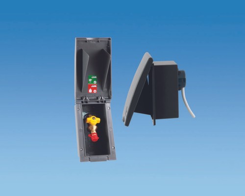 Gas bbq outlet - point, box