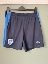 England Football NationalTeam Tailored By Umbro Blue Training Shorts Medium Mens