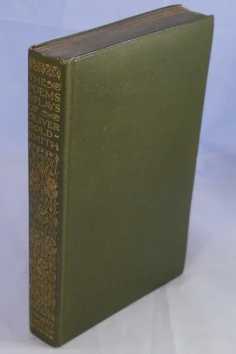 Poems and plays goldsmith - of,
