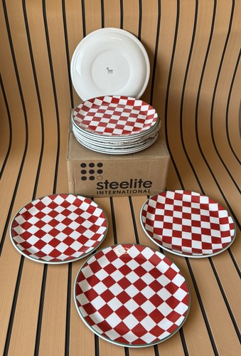 Steelite red check - steelite, tt