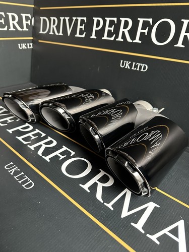 Black chrome exhaust - chrome,