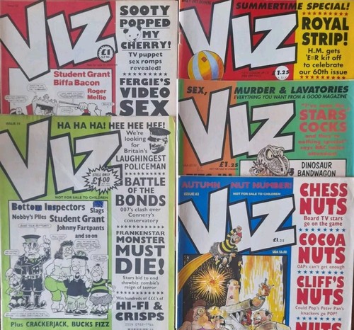 Viz comic sequential 1993 - x5,