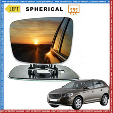 Left Passenger side wing mirror glass for Volvo Xc60 2008-2017 Heated