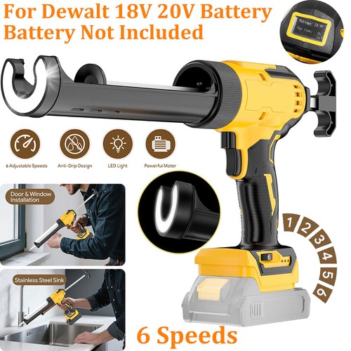 Cordless caulking gun glass - caulking,