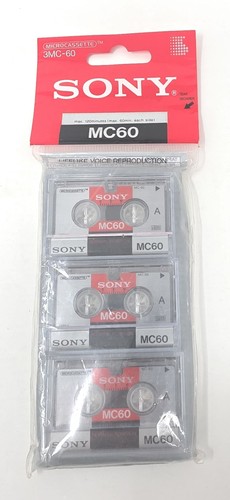 Sony mc60 microcassette - mc60, tapes