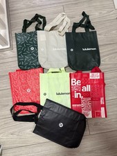 Lululemon Reusable Tote Shopping Bag Lunch Bag Small 23-30-11.5cm