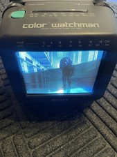 Sony Color Watchman TV-AM/FM
