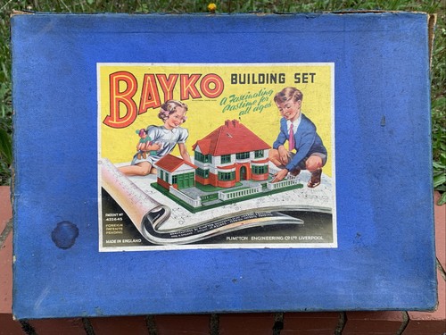 Vintage bayko building - building, –