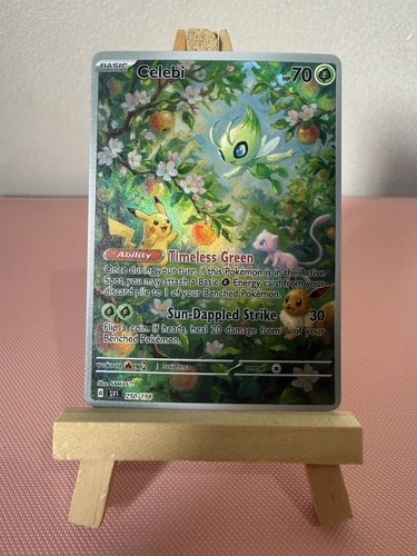 Celebi pikachu mew eevee - celebi,