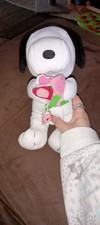 Snoopy Plush with Floweres