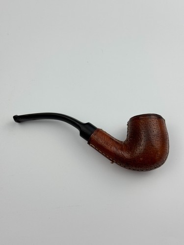 Vintage leather wrapped - leather, briar