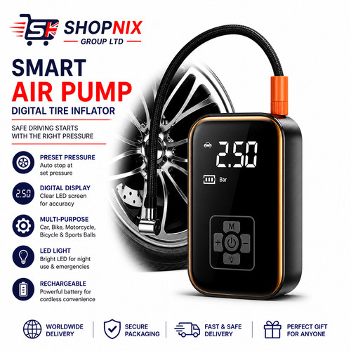 Wireless car air compressor - air,