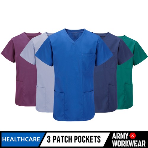 Scrub medical uniform - scrub, top