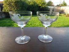 PAIR of STUART CRYSTAL