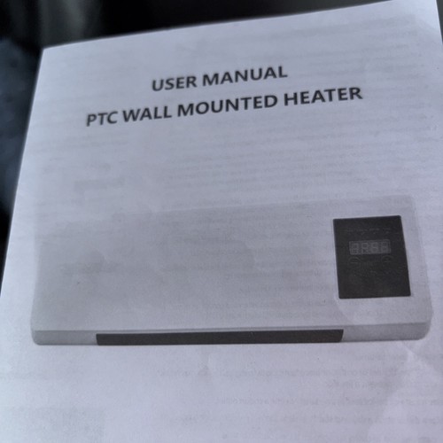 Ptc wall mount air - ptc,