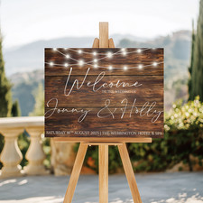 Rustic Wedding Signs | Rustic