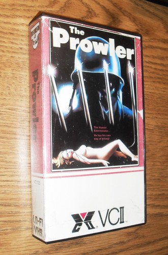 The prowler 1981 vhs tape - prowler-1981-vhs-tape, rot