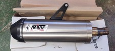Mivv Exhaust Muffler Oval Inox