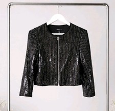MANGO Sequined Jacket Womens