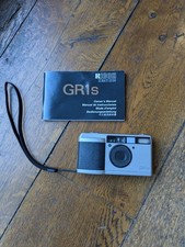 Ricoh GR1s 35mm Film Camera. Perfect Working. Manual, new battery and strap. 