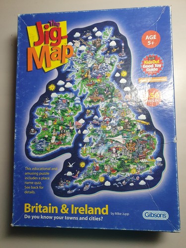 Gibsons the jig map britain - jig-map,