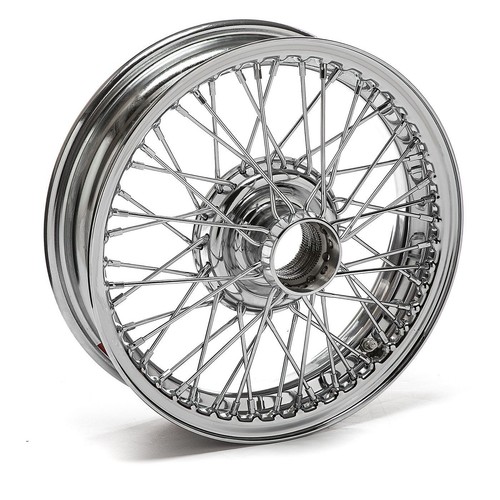 Wire wheel 15x4 - 15x4", chrome
