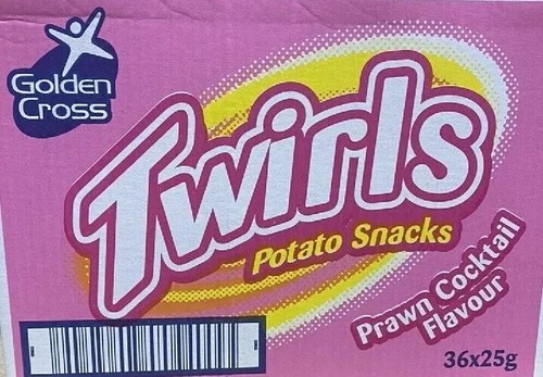 Golden cross twirls crisps - twirls,