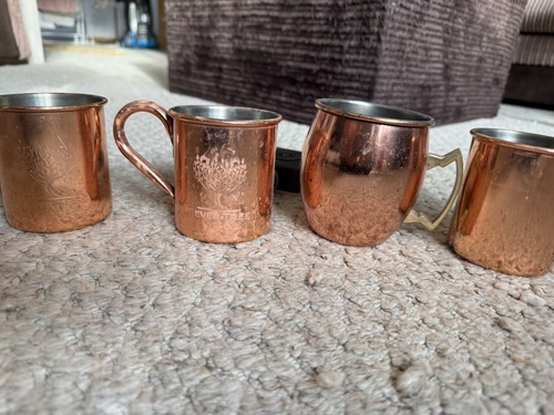 Copper mugs camping fever - camping,