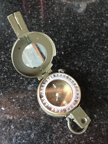 Prismatic marching compass - marching,