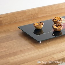 PRIME OAK WOODEN WORKTOP✔ ALL SIZES REAL SOLID WOOD KITCHEN TOPS ISLANDS, BARS