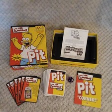 The Simpsons Pit Card Game -