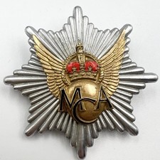 Genuine Ministry Of Civil Aviation Fire Service Cap Badge