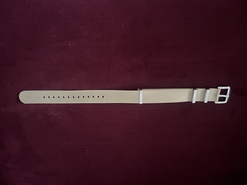 Military canvas watch strap - military,