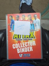 Match Attax 2007/08 Binder Complete Without Inserts