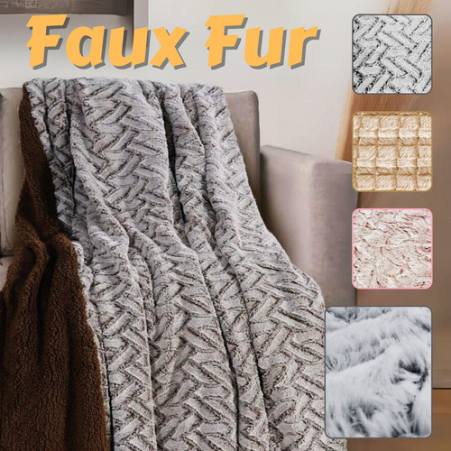 Faux fur fleece - fur,