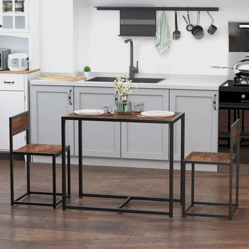 3piece industrial dining table - 3piece,
