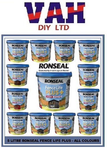 Ronseal fence life plus garden - fence,