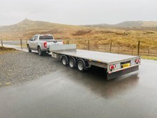 Ifor Williams Flatbed Trailer, 16ft x 7.6ft (please see full description)
