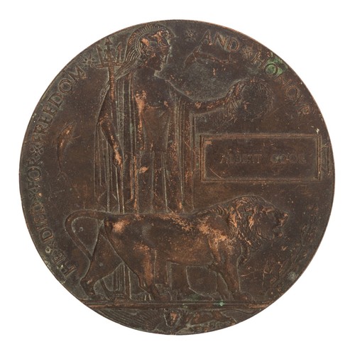 Ww1 memorial plaque albert - plaque,