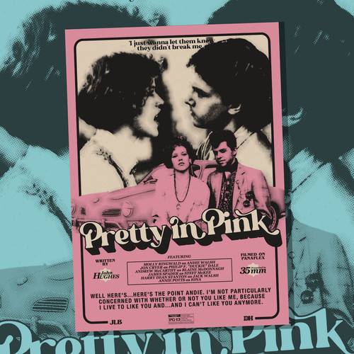 Pretty pink poster - pink, poster,